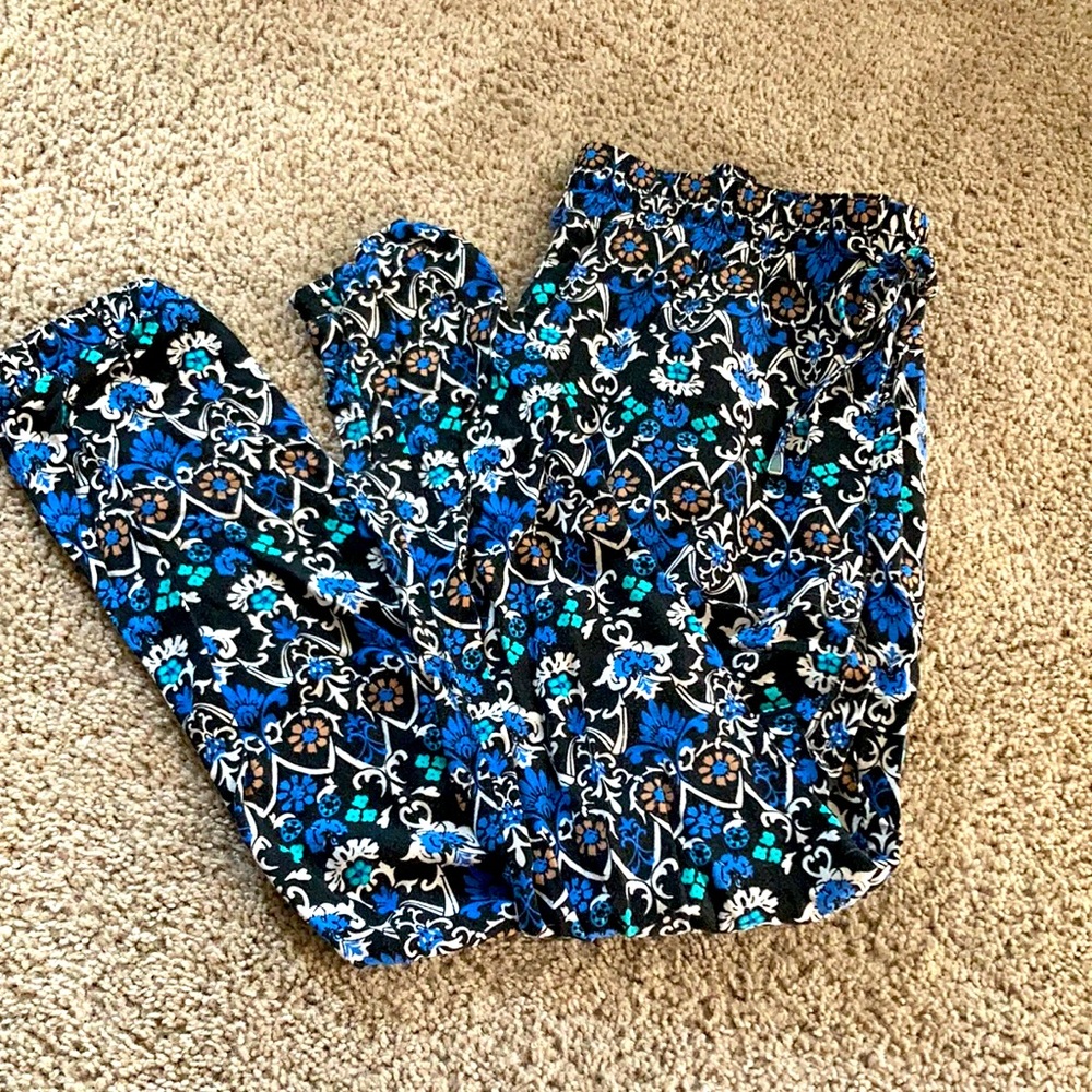 Blue Forever 21 soft pants